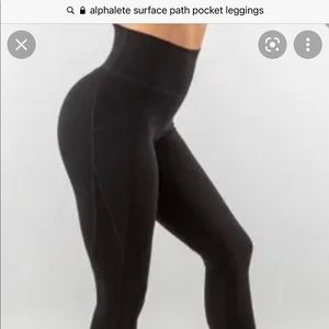 Alphalete surface pocket leggings